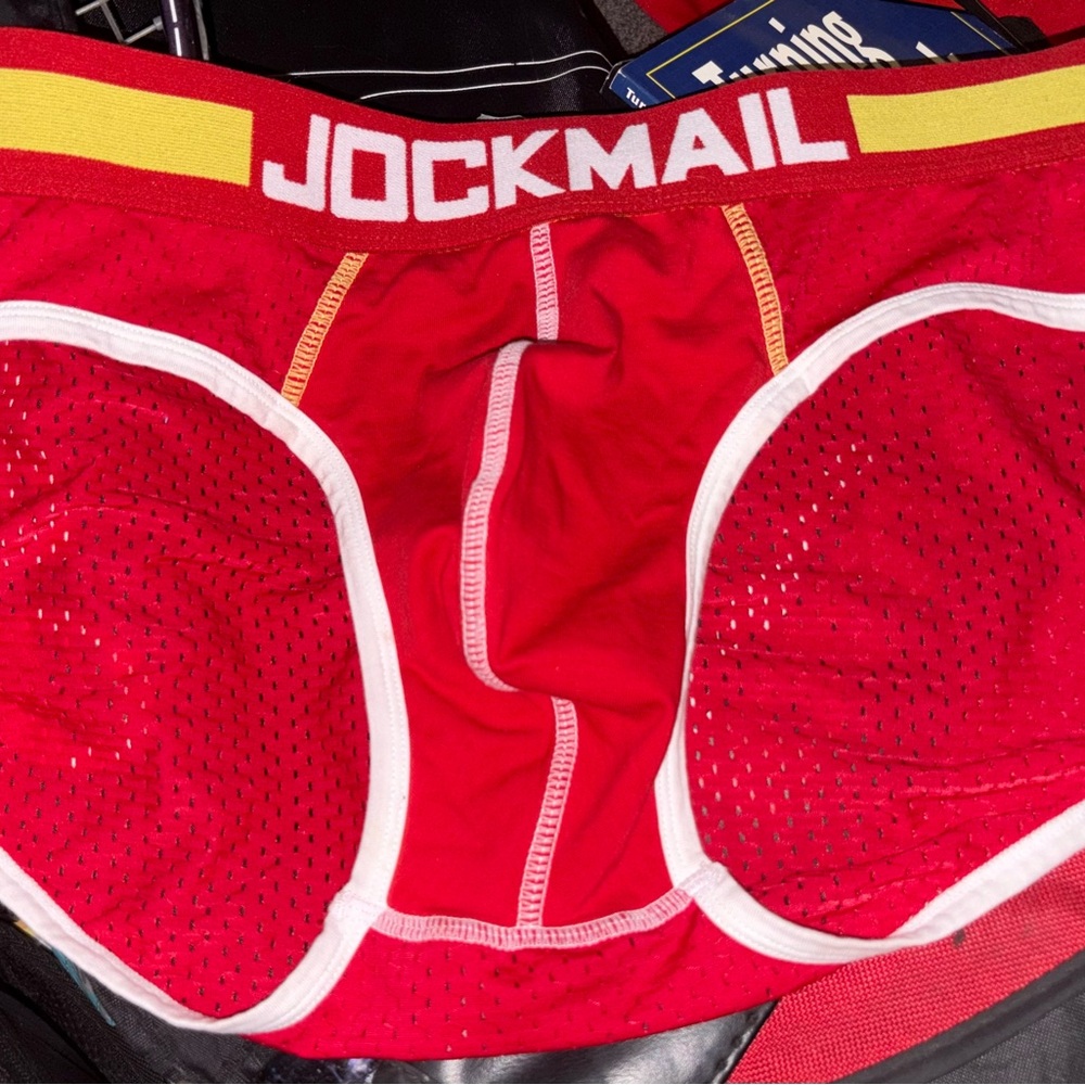 Sold NWOT Men's XXL Jockmail Mesh Briefs